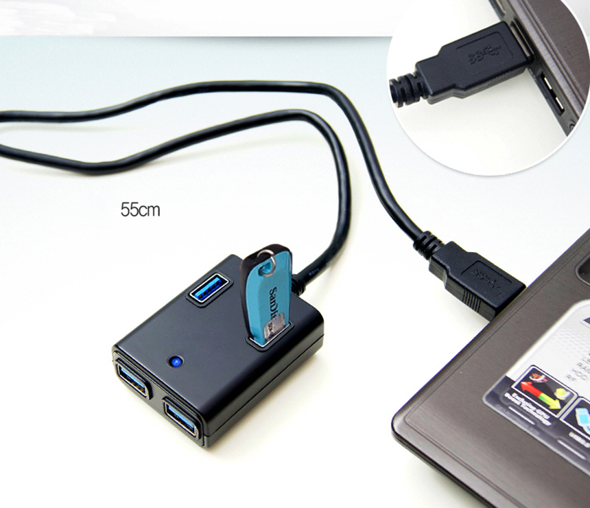 H342 USB 3.0 4 Ports Hub